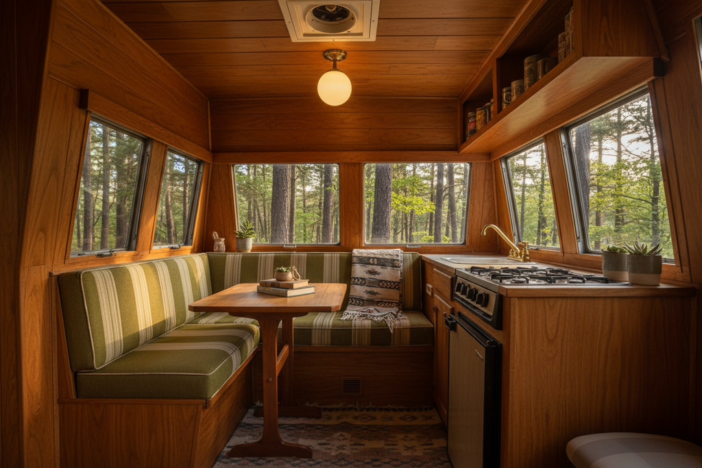 Ford Majestic Motorhome interior